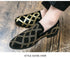 Elegant Italian Designer Moccasin Loafers for Men - Formal Suede Slip-On Party Shoes with Pointed Toe and Comfortable PU Insole